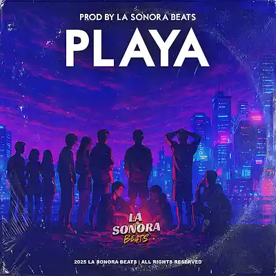 Picture for song '"PLAYA" Happy Tropical Beach Reggaeton Type Beat' by artist 'La Sonora Beats'