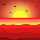 Picture for song 'Waking up at Sunset' by artist 'UncleBibby'