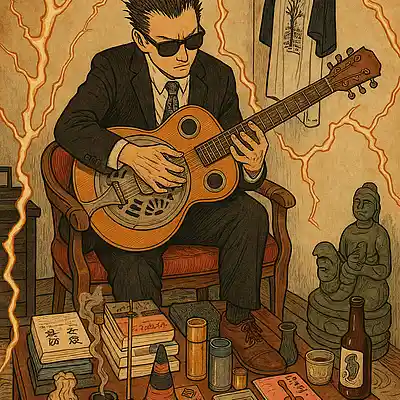 Picture for song 'Take This Hammer Blues Part 3' by artist 'Jazzbo Jamerson III'