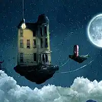 Picture for song 'Moon: Fun Butcher and Sad Clown' by artist 'Rene Brene and Elektra!'