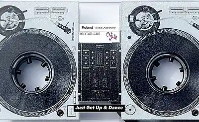 Picture for song 'Just Get up and Dance 2025 (C&P) Demo' by artist 'Roland The Artist'