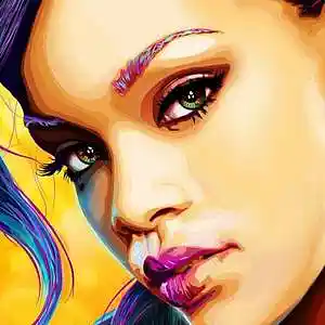 Picture for song 'PRETTY EYES - Ariana Grande x 24kGoldn' by artist 'Like de Drug'