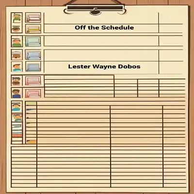 Song picture of 'Off the Schedule'
