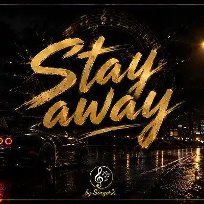 Picture for song 'Stay away' by artist 'SingerX'