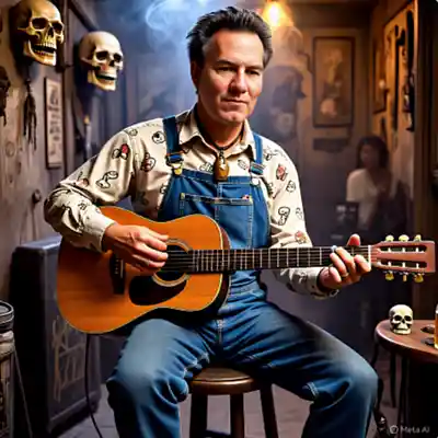 Picture for song 'Gravedigger Blues featuring The Ol' Devil' by artist 'Jazzbo Jamerson III'