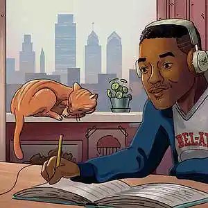 Picture for song 'VHS - Lofi Hip hop type beat 2020 / boom bap lofi' by artist 'iambrackbeats'