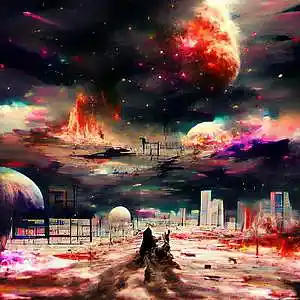 Picture for song 'distorted darkness' by artist 'Trash Music'