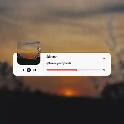 Picture for song '(sold) d4vd type beat x Bedroom indie pop "alone"' by artist 'bimaeljimmybeatz'