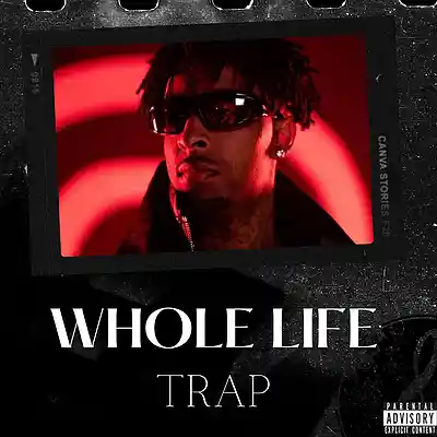 Picture for song '21 Savage Type Beat Dark ''Whole life''' by artist 'ProdGeovan7'