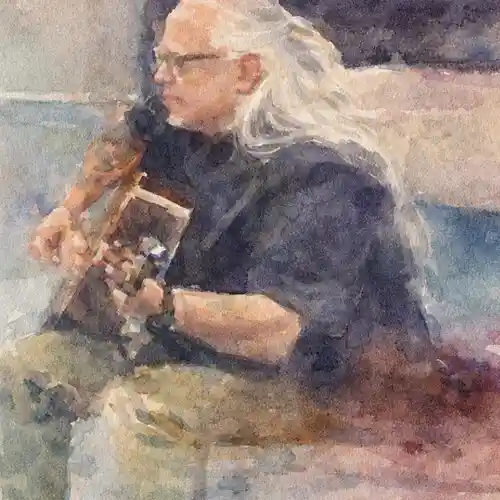 Picture for song 'Fifty Ways Acoustic harp' by artist 'Dave Dunklee'