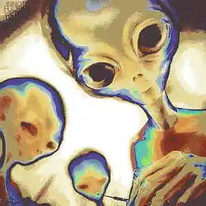 Picture for song 'Humans Aren't Real' by artist 'Hellboii Music'