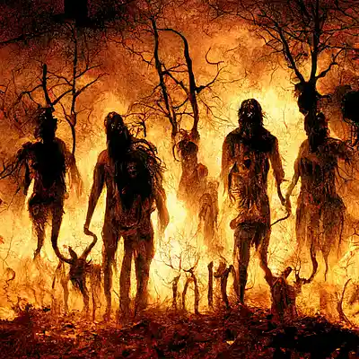 Picture for song 'Who put Bella in the Wych Elm' by artist 'Everything Falls Under'