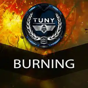 Picture for song 'Burning' by artist 'Tuny Beats'