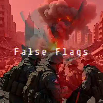 Picture for song 'Free Eminem Type Beat False Flags 2025 92bpm' by artist 'Craig Daub Beats'