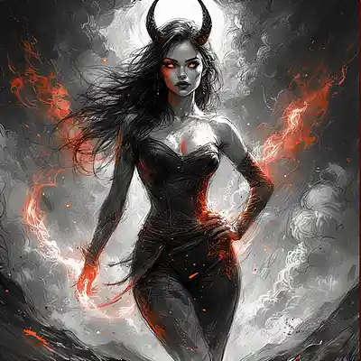 Picture for song '"DIABLA" (ROSALÍA x DOJA CAT x RIHANNA x BAD BUNNY' by artist 'SGZN'