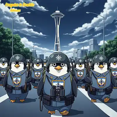 Picture for song 'Penguins in Seattle' by artist 'MikiTuez'