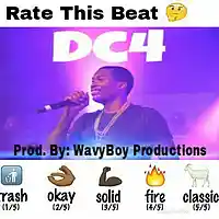 Picture for song 'Meek Mill Type Beat - DC4 ' by artist 'WavySoundz'