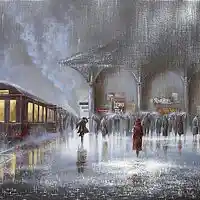 Picture for song 'Rain Drops' by artist 'Black Chalk'
