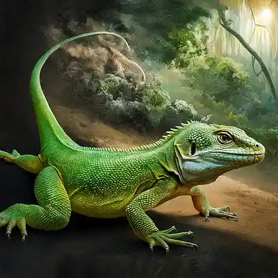 Picture for song 'The Lizard Left Its Tail' by artist 'Andrew N Project'