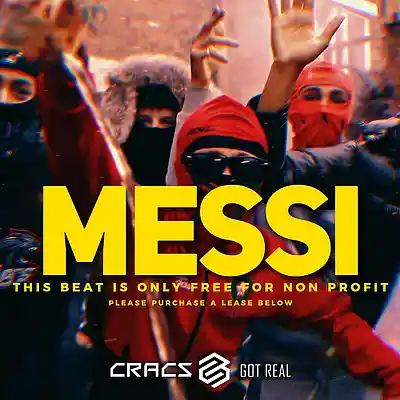 Picture for song 'Drill Type Beat - MESSI' by artist 'CRACS GOT REAL'