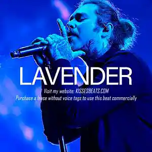Picture for song 'LAVENDER (Post Malone x Pop x Trap Type Beat)' by artist 'Kisses Beats'