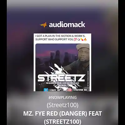 Picture for song 'MZ. FYE RED (DANGER) FEAT (STREETZ100)' by artist 'Streetz100'