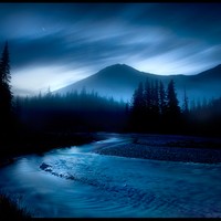 Picture for song 'River Runs Swiftly at Night' by artist 'Carlo D'Anna'