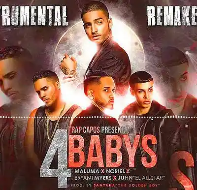 Picture for song '4 Babys Type Beats - instrumental - Maluma Noriel' by artist 'GUANY PRODUCE'
