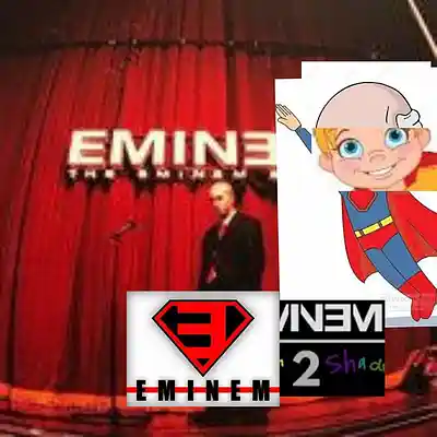 Picture for song 'supermanem2explicitaintnoheroversion25 2025-04-08' by artist 'Eminem 2'