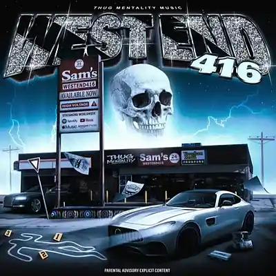 Picture for song '"WEST END" SosMula x EsDeeKid x $uicideboy$ [TYPE ' by artist 'Civic Ace'