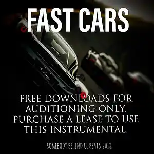 Picture for song 'Fast Cars' by artist 'Somebody Behind U. Beats'