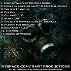Picture for song 'Dear God Feat J.O' by artist 'Raw1 Productions'