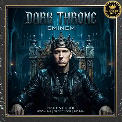 Picture for song 'DARK THRONE - Dark Old School Beat (180BPM - Am)' by artist 'N1PROOF BEATS'