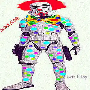 Picture for song 'Clown Clone (2021)' by artist 'Scribe And Sage'