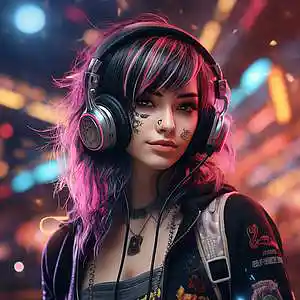 Picture for song 'Fuzzy Moon Boots (Hyperpop Cmaj 95bpm)' by artist 'The Lazy DJ'