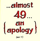 Picture for song 'ALMOST '49': AN APOLOGY (May 2009 recording)' by artist 'Psyve'