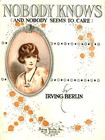 Picture for song 'Nobody Knows and Nobody Seems To Care-1919' by artist 'The Parlor Songs Academy'