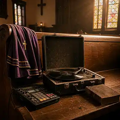 Picture for song 'CHOPPED HALLELUJAH Kanye West Type Beat (Vinyl S' by artist 'BLDBRG'