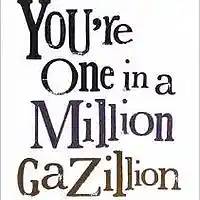 Picture for song 'YOU'RE ONE IN A MILLION GAZILLION ' by artist 'Dr. Bob's Jazz - Benefit Boppin' Quartet - JBBQ'
