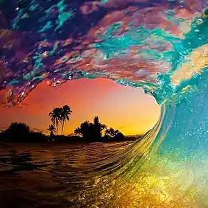 Picture for song 'RidinWaves' by artist 'Beats4Daze'