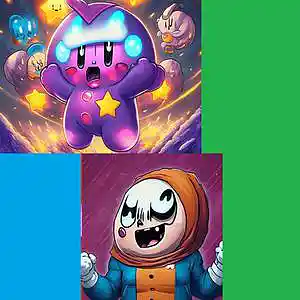Picture for song 'Kirby Versus Sans' by artist 'Caxamillion'