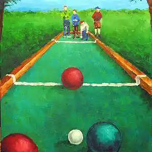 Picture for song 'Bocce' by artist 'Black Chalk'