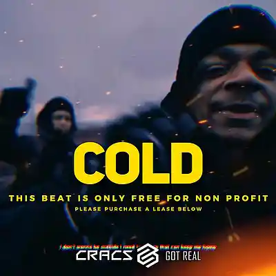 Picture for song 'Drill Type Beat - COLD' by artist 'CRACS GOT REAL'