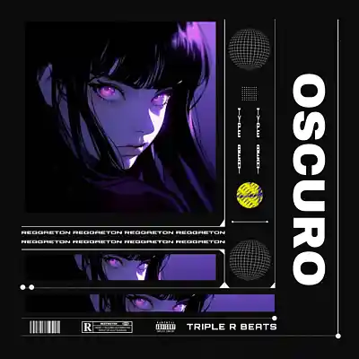 Picture for song 'OSCURO' by artist 'Triple R Beatz'