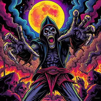Picture for song 'Voodoo Man .v.0.3' by artist 'Daark Dvizion'