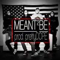 Picture for song 'MEANT2BE' by artist 'prettyDOPE'