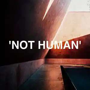 Picture for song 'NOT HUMAN' by artist 'bigdaddyteacha'