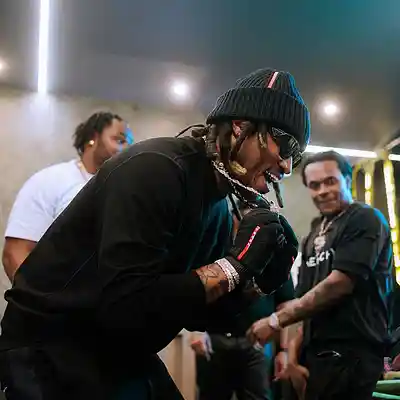 Picture for song 'poppin - future type beat' by artist 'KroM Beatz'