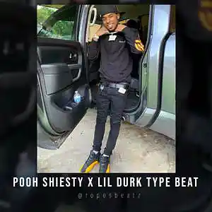 Picture for song 'pooh shiesty x lil durk "RACKS"' by artist 'roposbeatz'