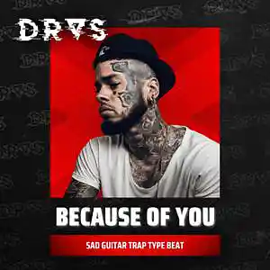 Picture for song '"Because Of You" - Sad Guitar Trap Type Beat' by artist 'Dras On The Beat'